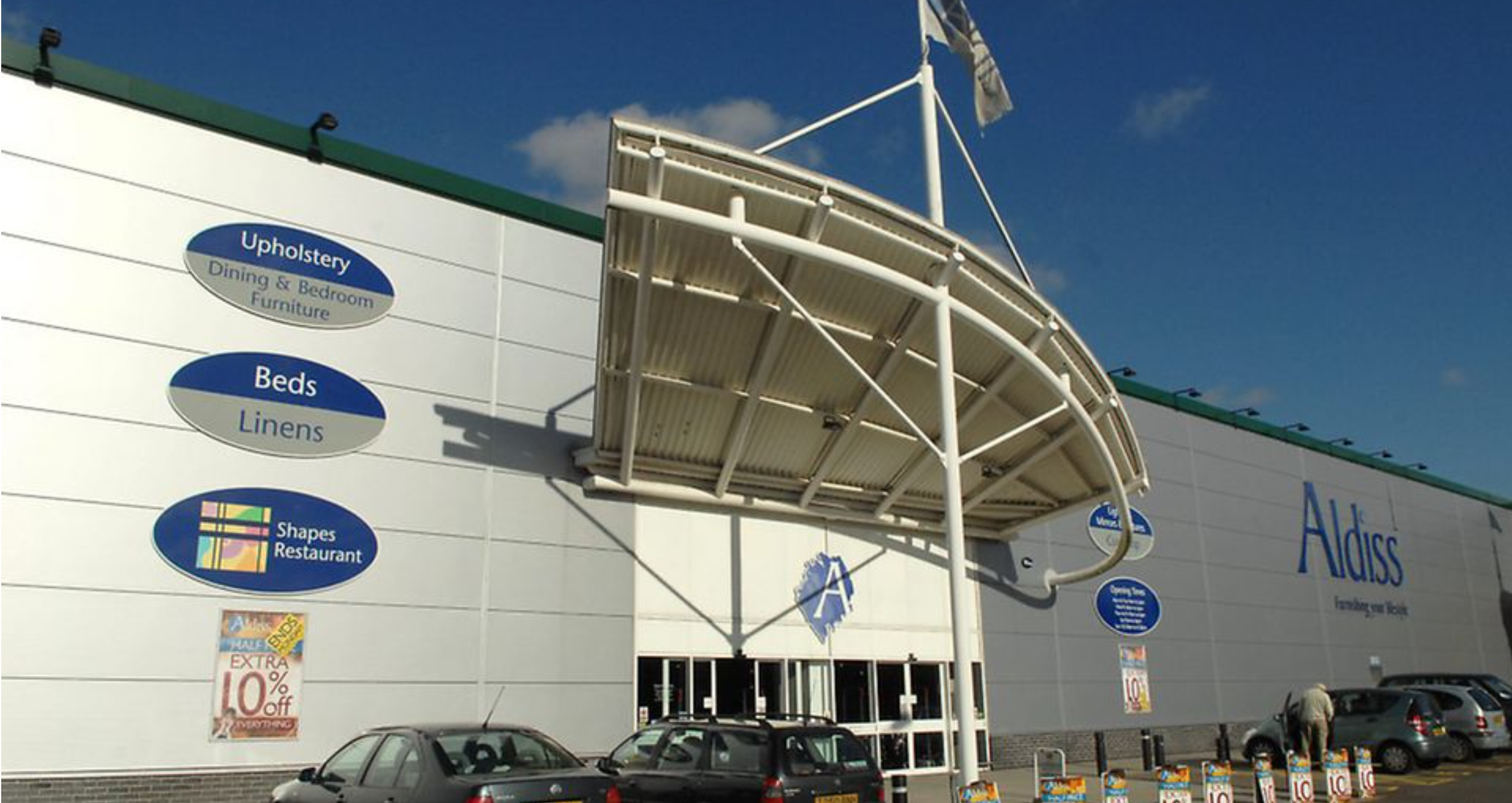 W J Aldiss department storefront