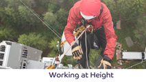 Man working at height