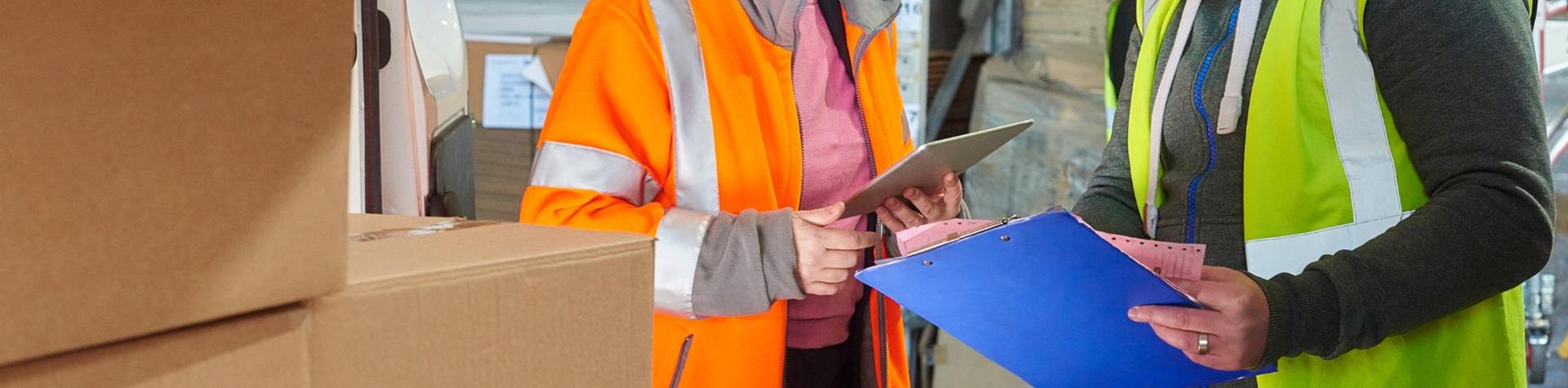 construction site with cranes