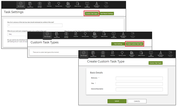 Custom Task Types