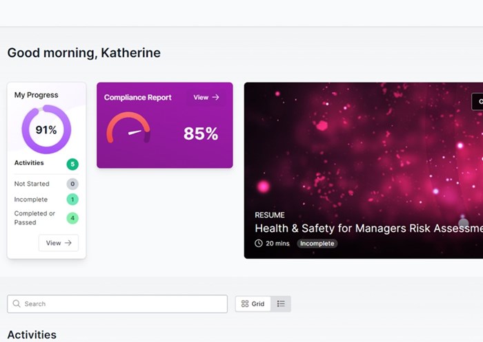 Drill-down from your personal dashboard